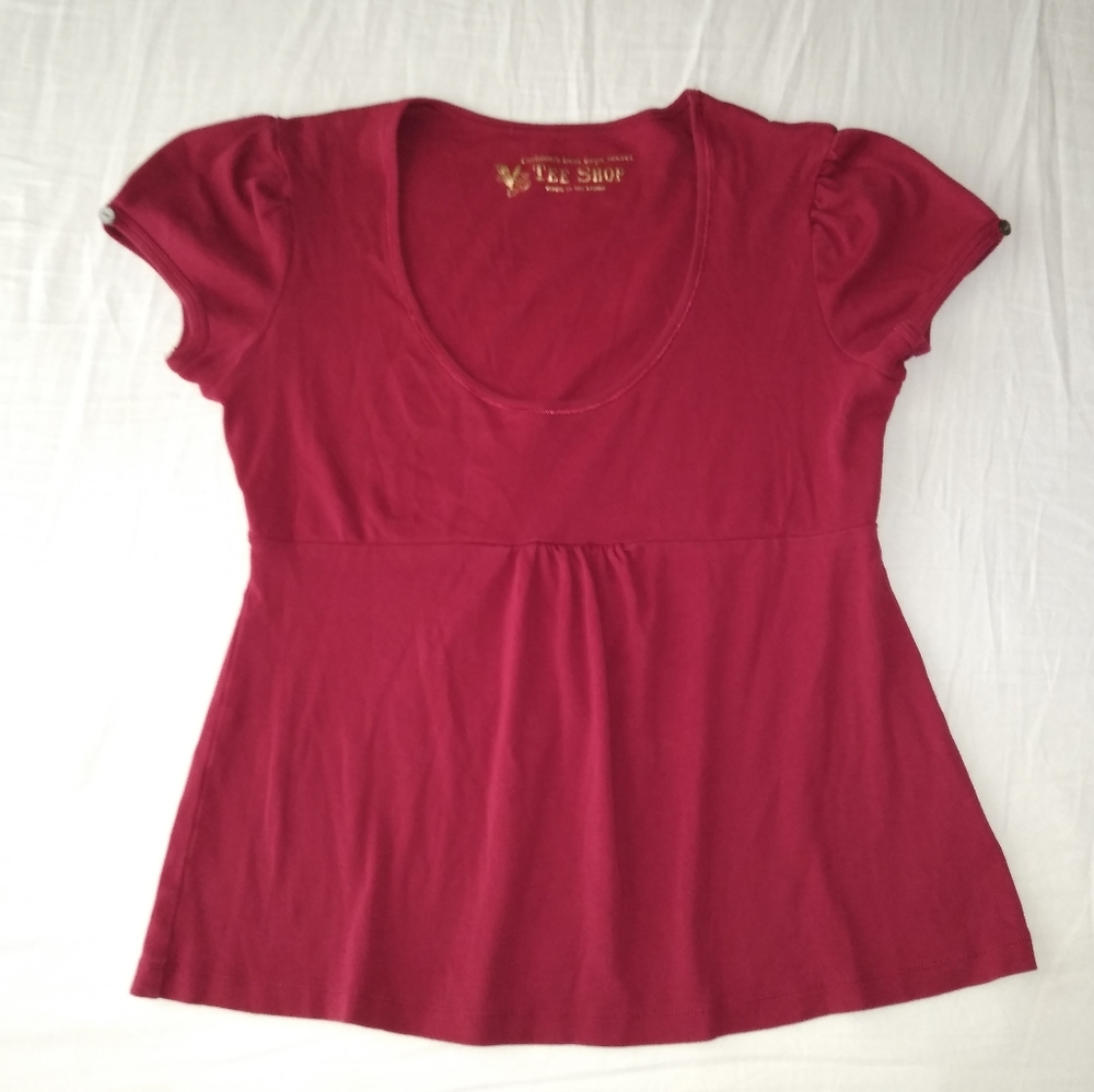 Victoria's Secret Maroon Top Size M/L